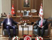 Cumhurbaşkanı Erdoğan, KKTC Cumhurbaşkanı Tatar ile görüştü