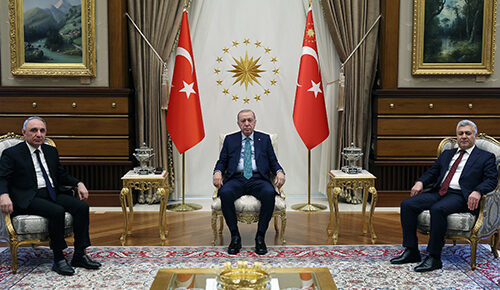 Cumhurbaşkanı Erdoğan, Azerbaycan Cumhuriyeti Başsavcısı Aliyev’i kabul etti
